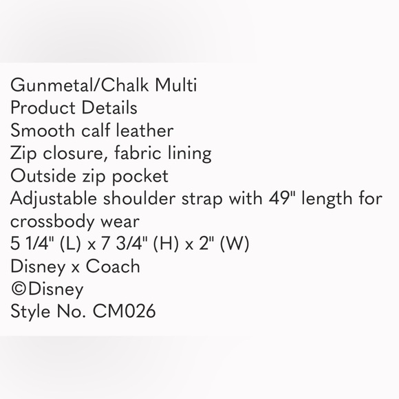 Coach X Disney Mickey Mouse Backpack - Picture 3 of 12